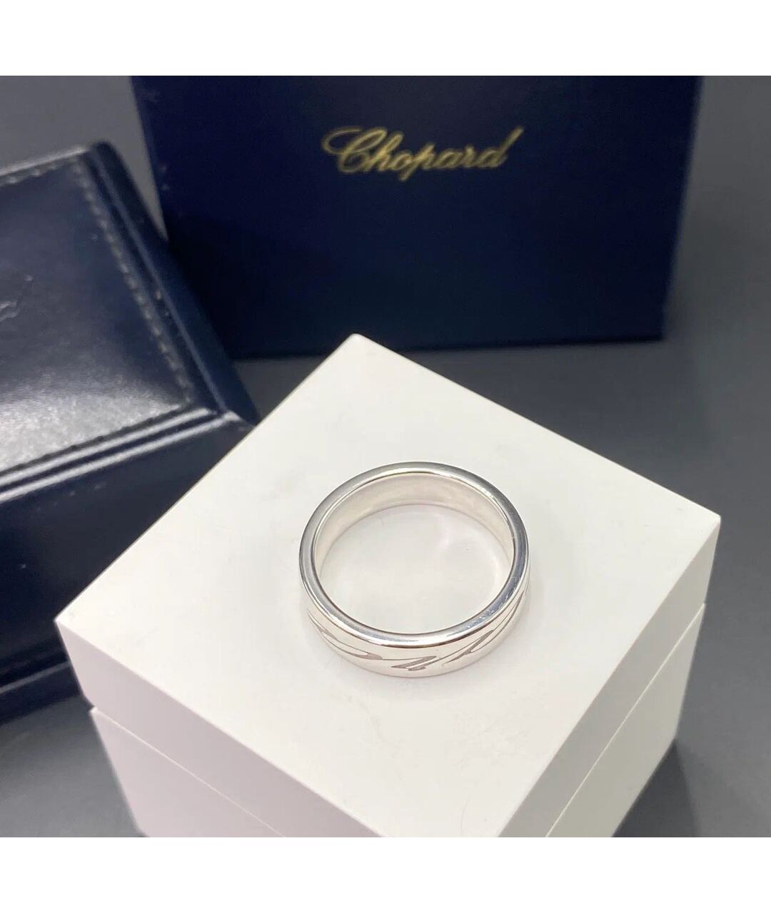 CHOPARD Серебряное кольцо из белого золота, фото 4