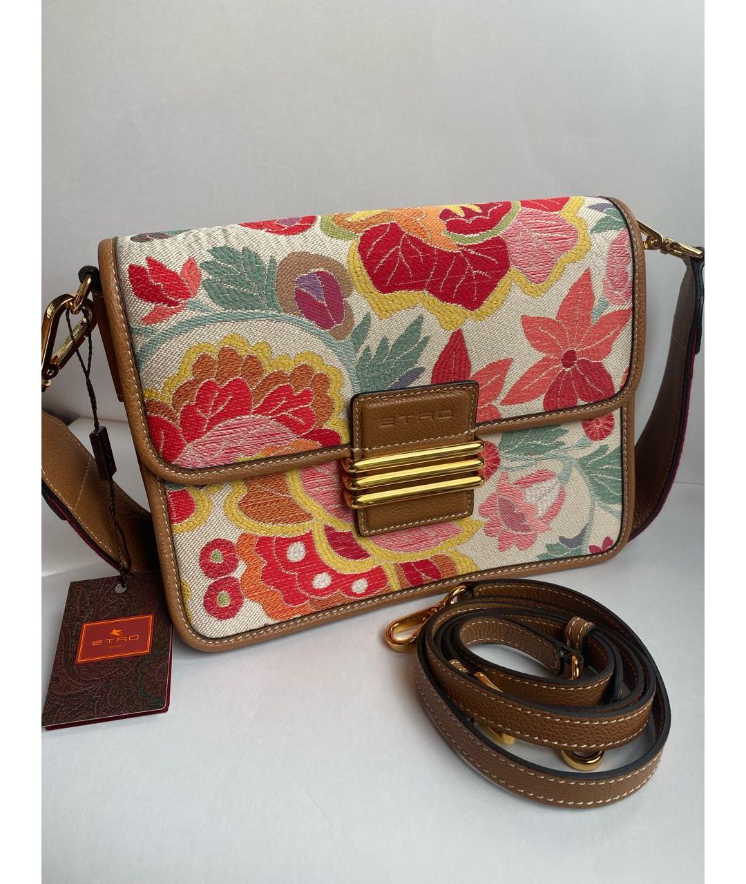 ETRO Мульти тканевая сумка через плечо, фото 6