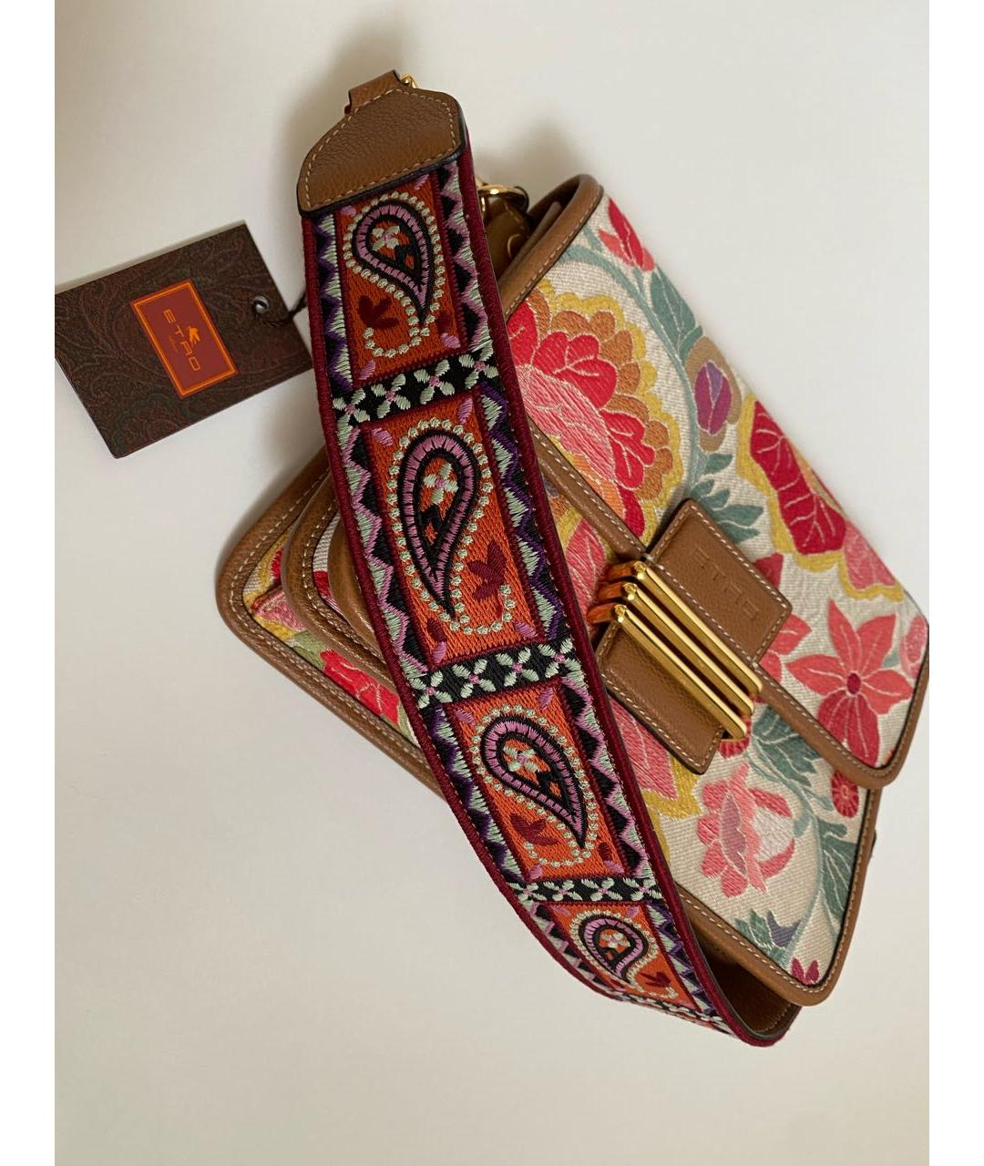 ETRO Мульти тканевая сумка через плечо, фото 7