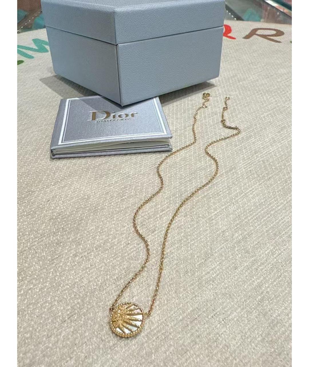 CHRISTIAN DIOR Золотая подвеска из желтого золота, фото 5