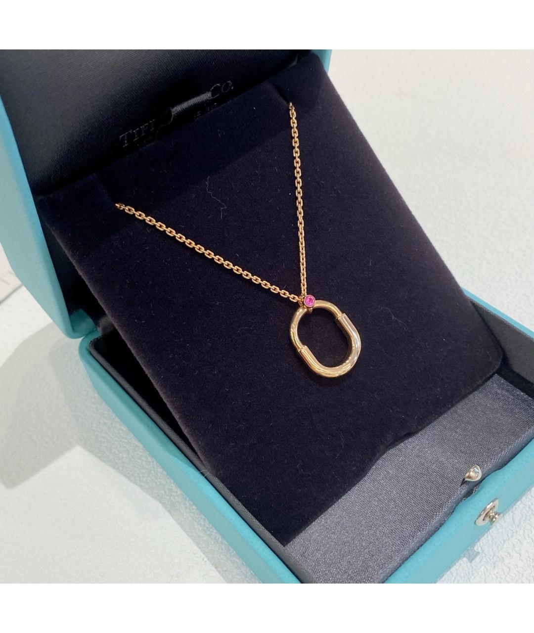 TIFFANY&CO Золотая подвеска из розового золота, фото 3