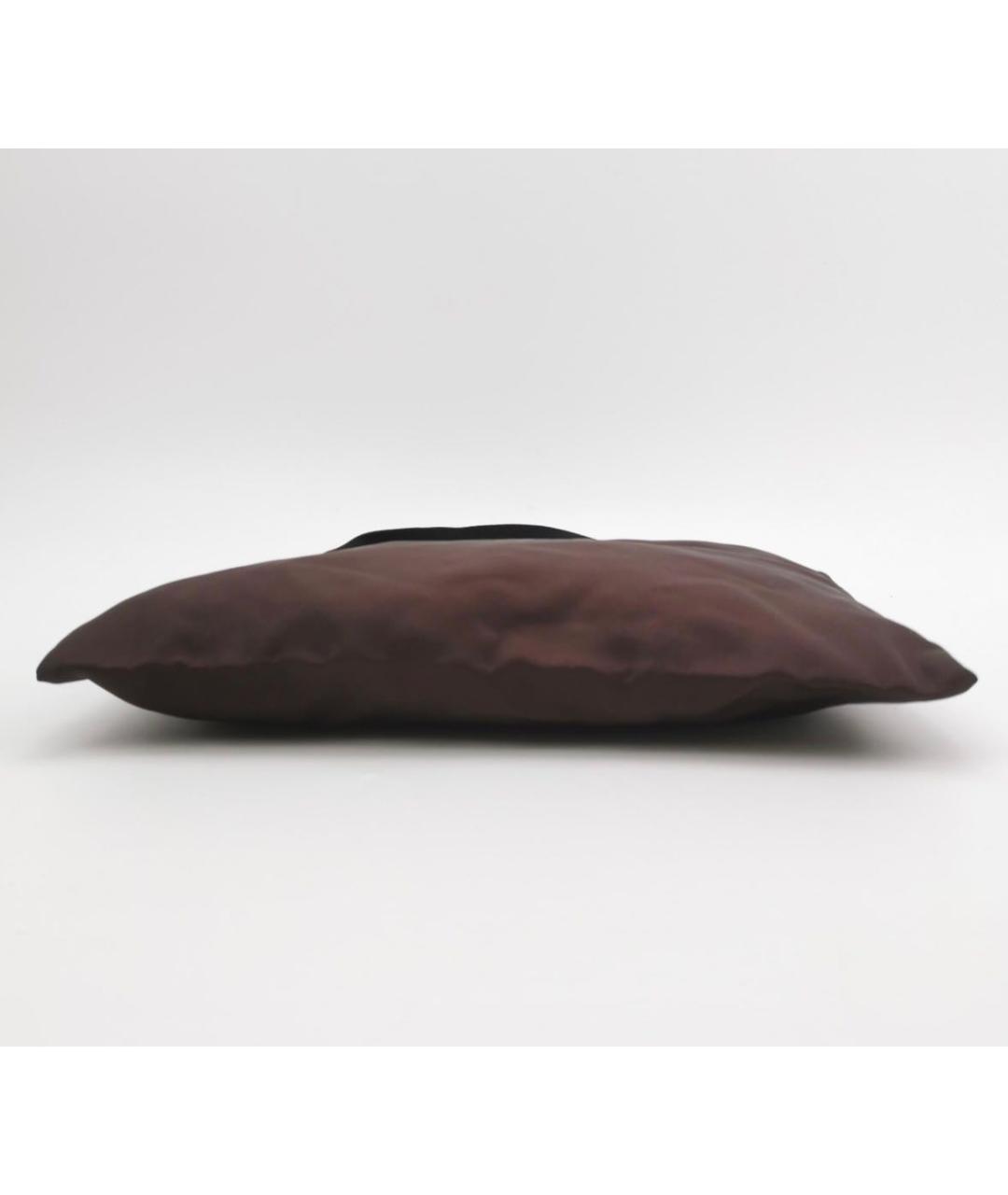 PRADA Коричневая тканевая сумка через плечо, фото 8