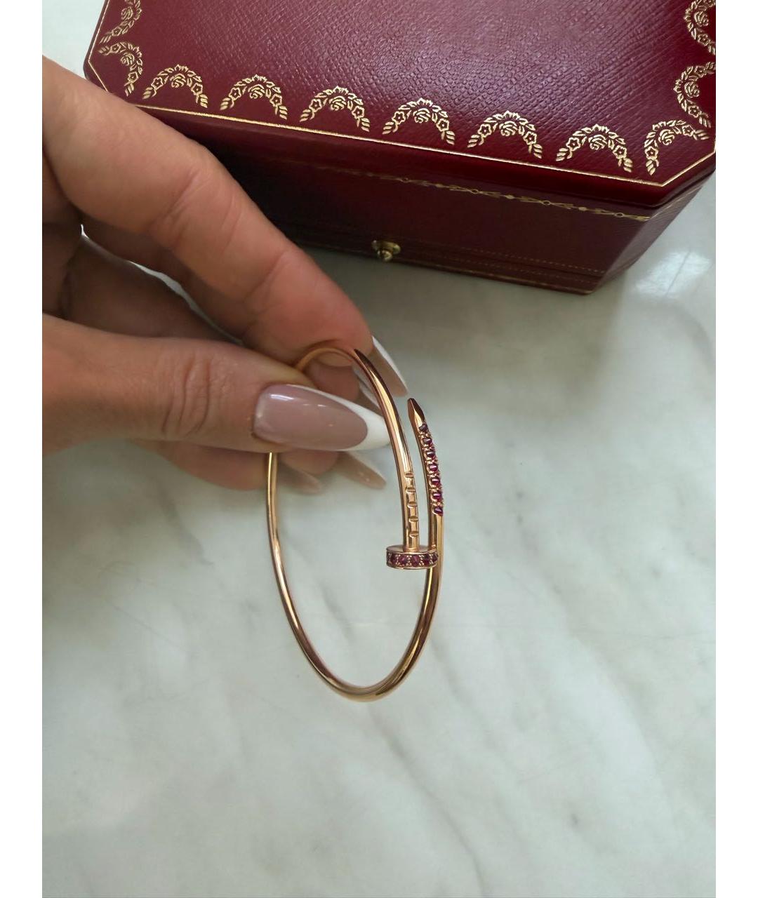 CARTIER Золотой браслет из розового золота, фото 2