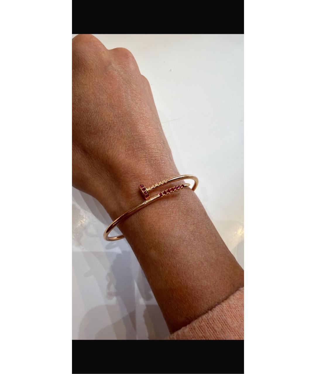 CARTIER Золотой браслет из розового золота, фото 6