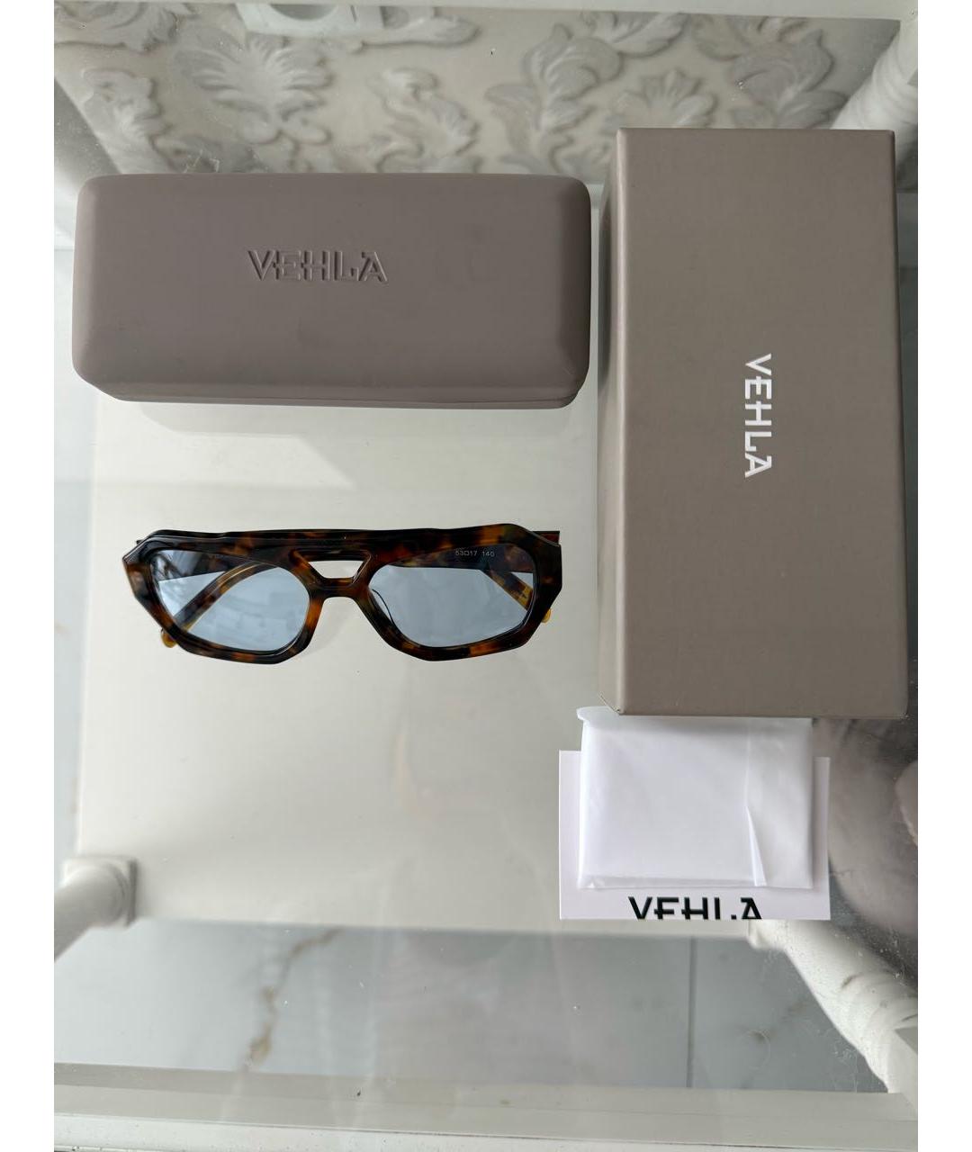 Vehla Голубые пластиковые солнцезащитные очки, фото 4