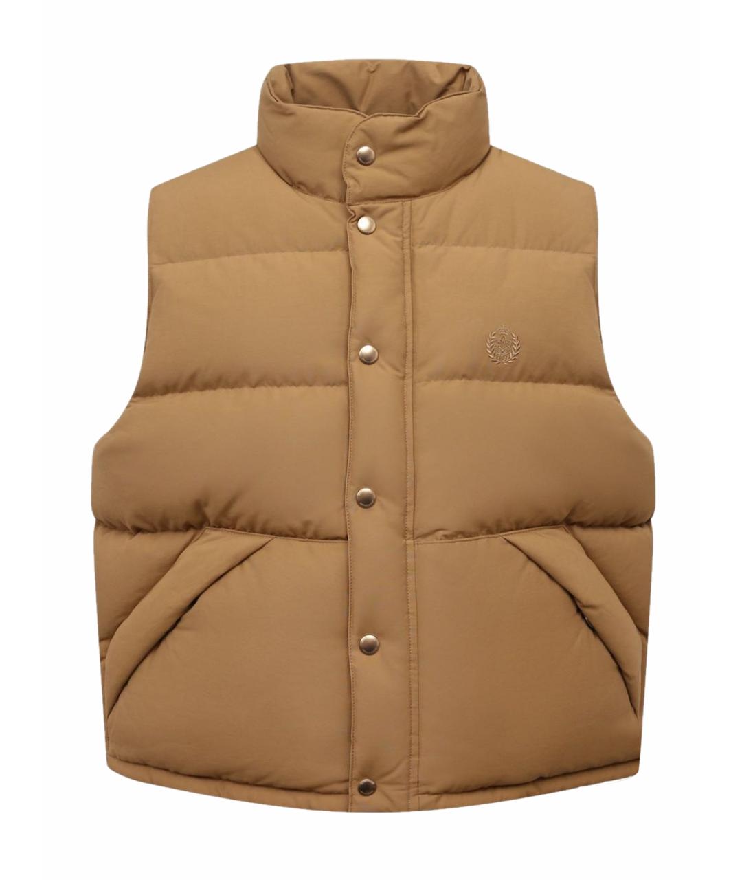 #MUMOFSIX Горчичный хлопковый жилет, фото 1