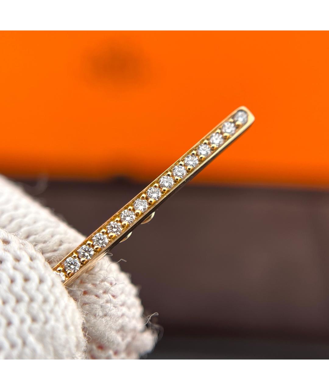 HERMES Золотой браслет из розового золота, фото 5