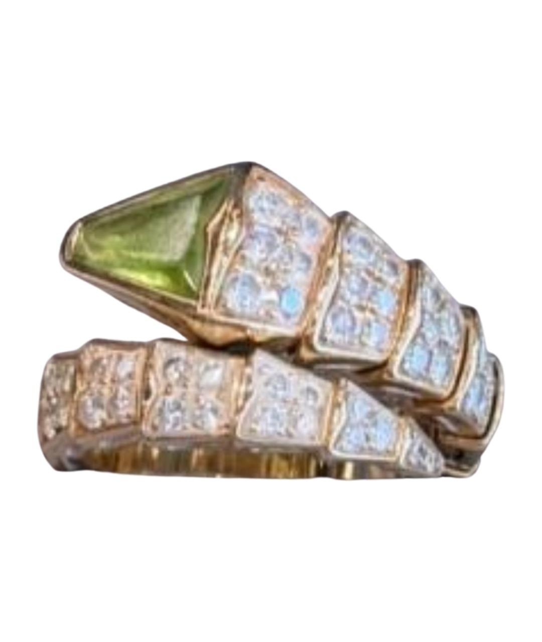 BVLGARI Золотое кольцо из розового золота, фото 1