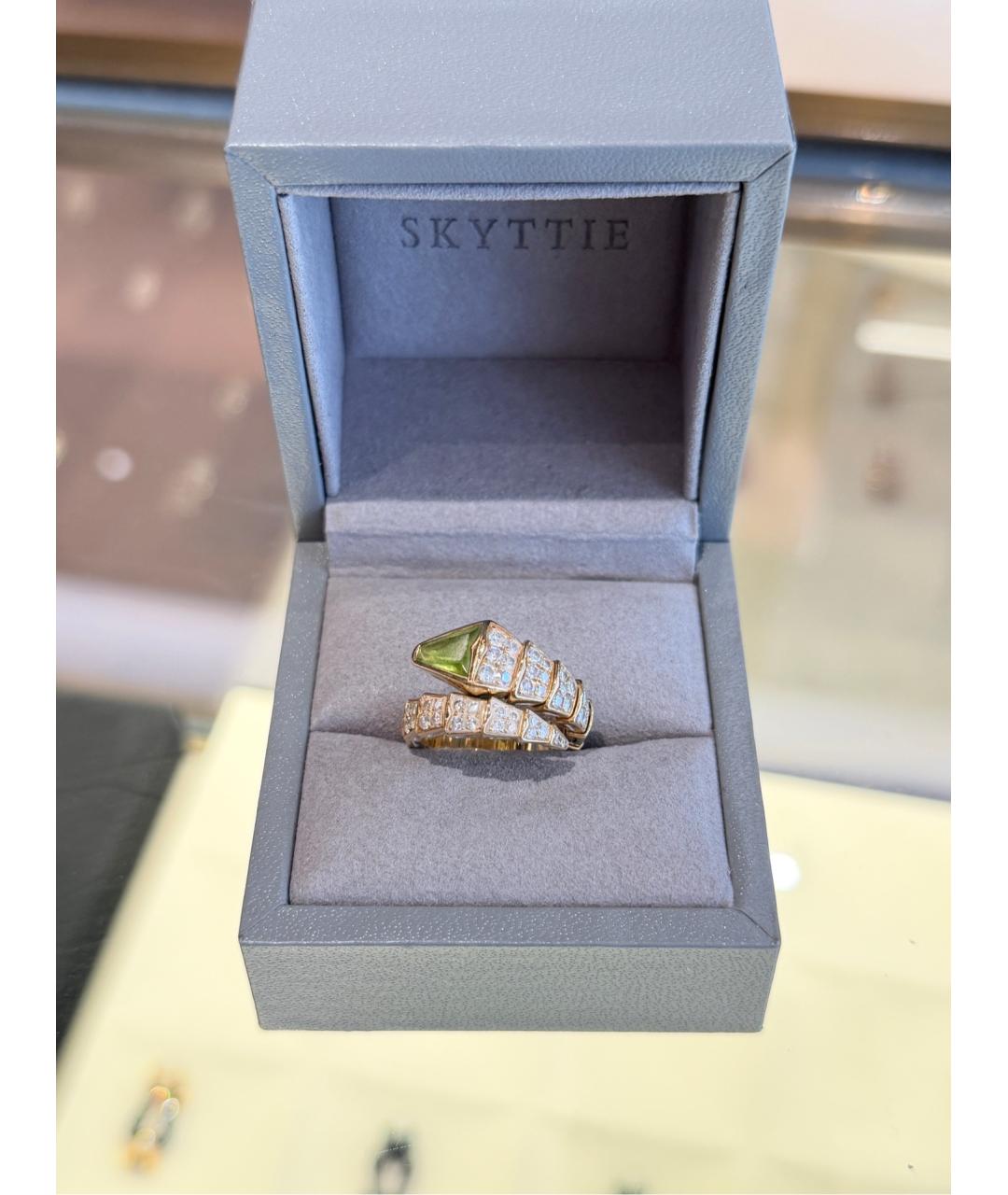 BVLGARI Золотое кольцо из розового золота, фото 6