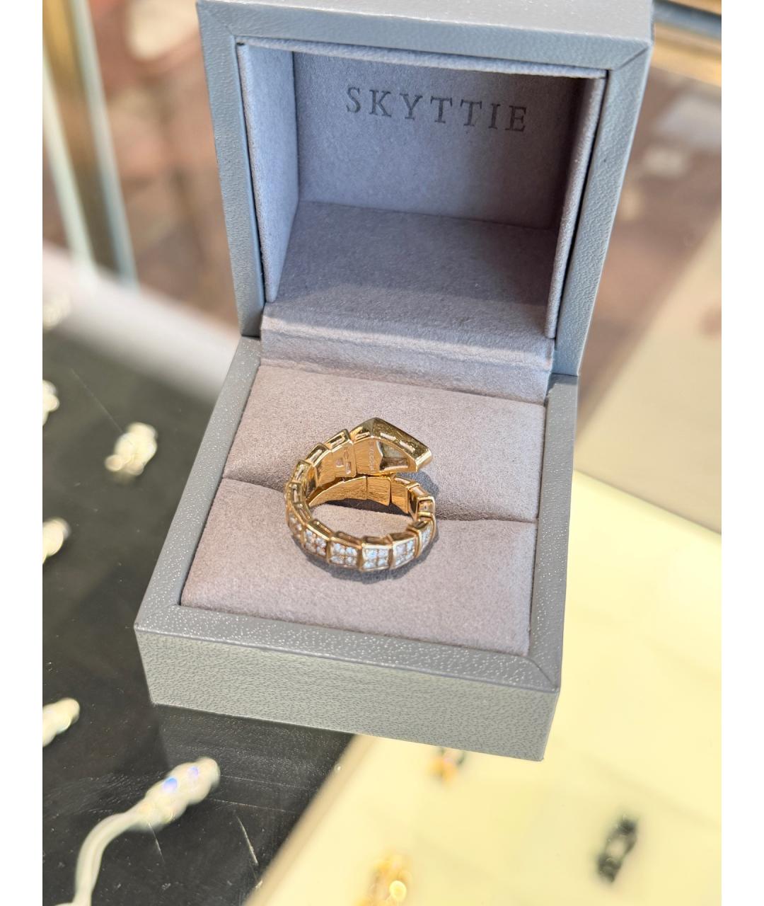 BVLGARI Золотое кольцо из розового золота, фото 5