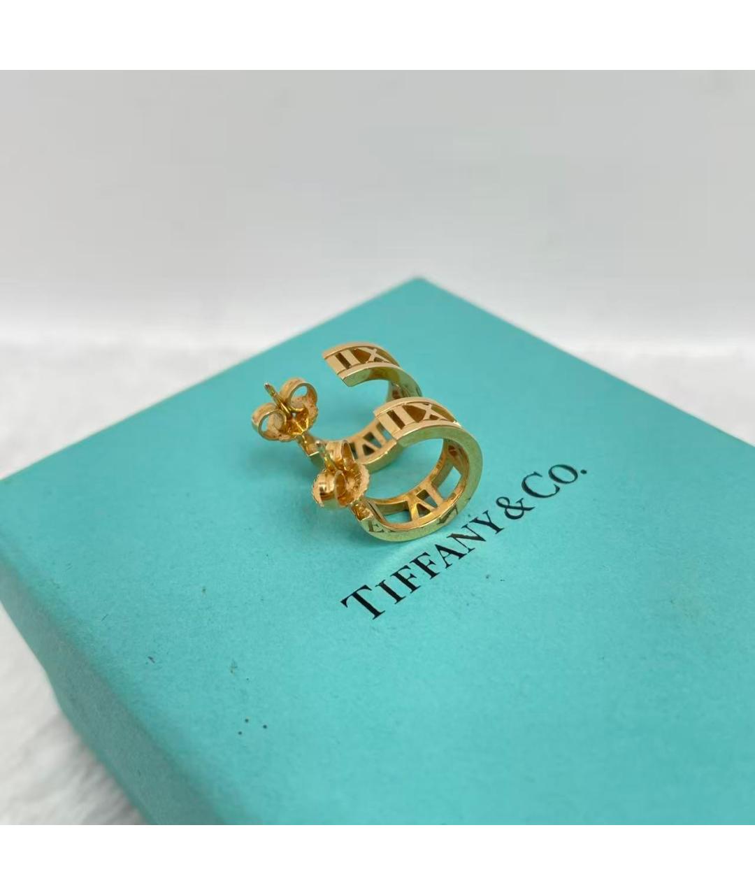 TIFFANY&CO Золотые серьги из желтого золота, фото 2