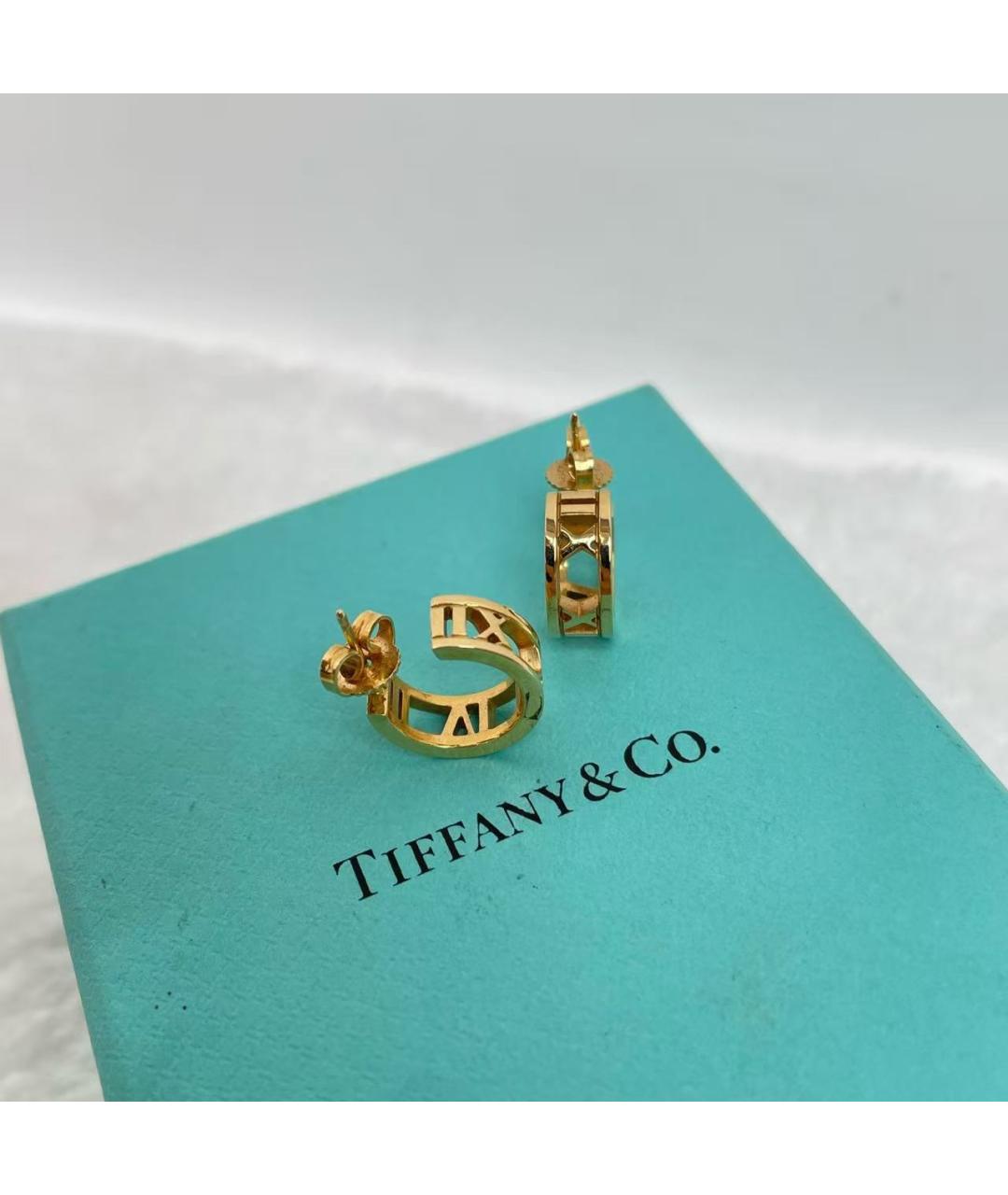 TIFFANY&CO Золотые серьги из желтого золота, фото 3