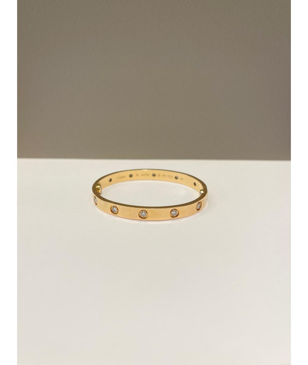 CARTIER Золотой браслет из розового золота, фото 5