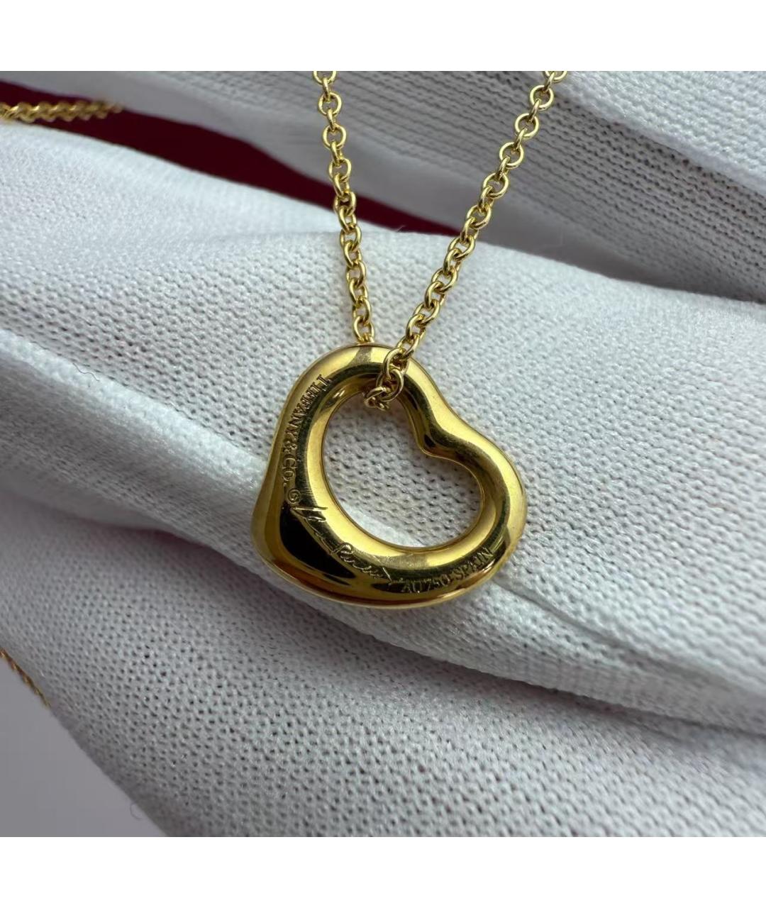 TIFFANY&CO Золотая подвеска из розового золота, фото 2