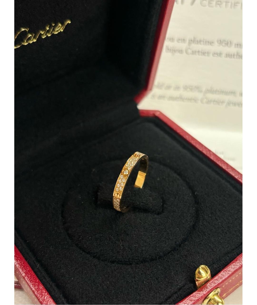 CARTIER Золотое кольцо из розового золота, фото 5