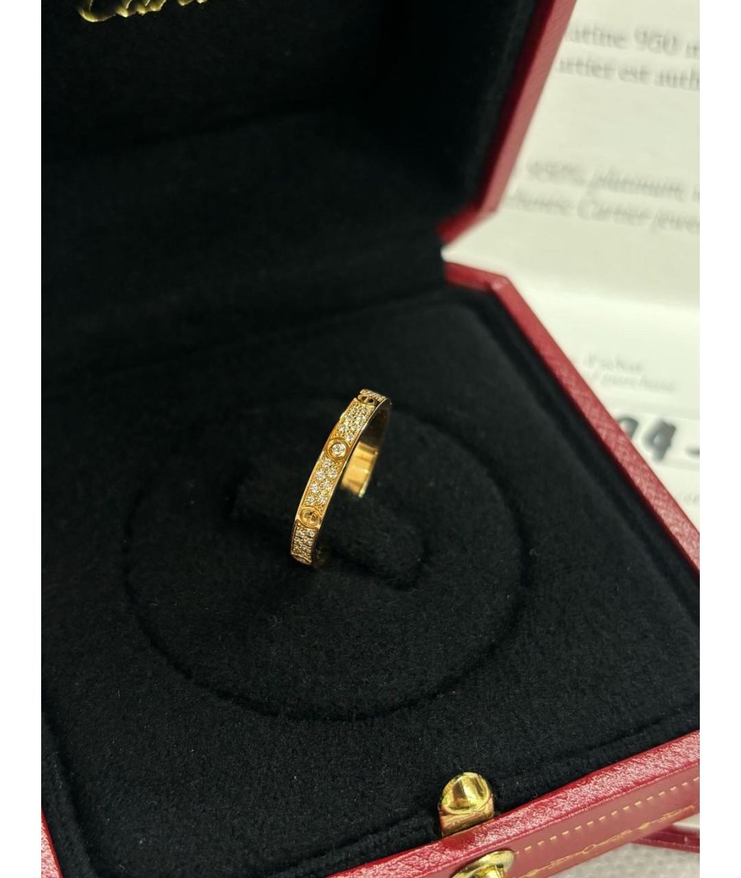 CARTIER Золотое кольцо из розового золота, фото 6