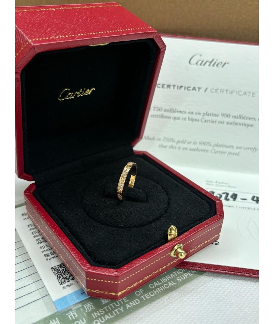 CARTIER Золотое кольцо из розового золота, фото 2