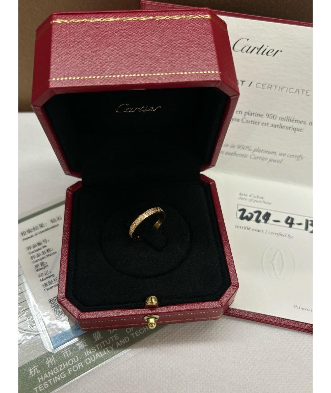 CARTIER Золотое кольцо из розового золота, фото 3