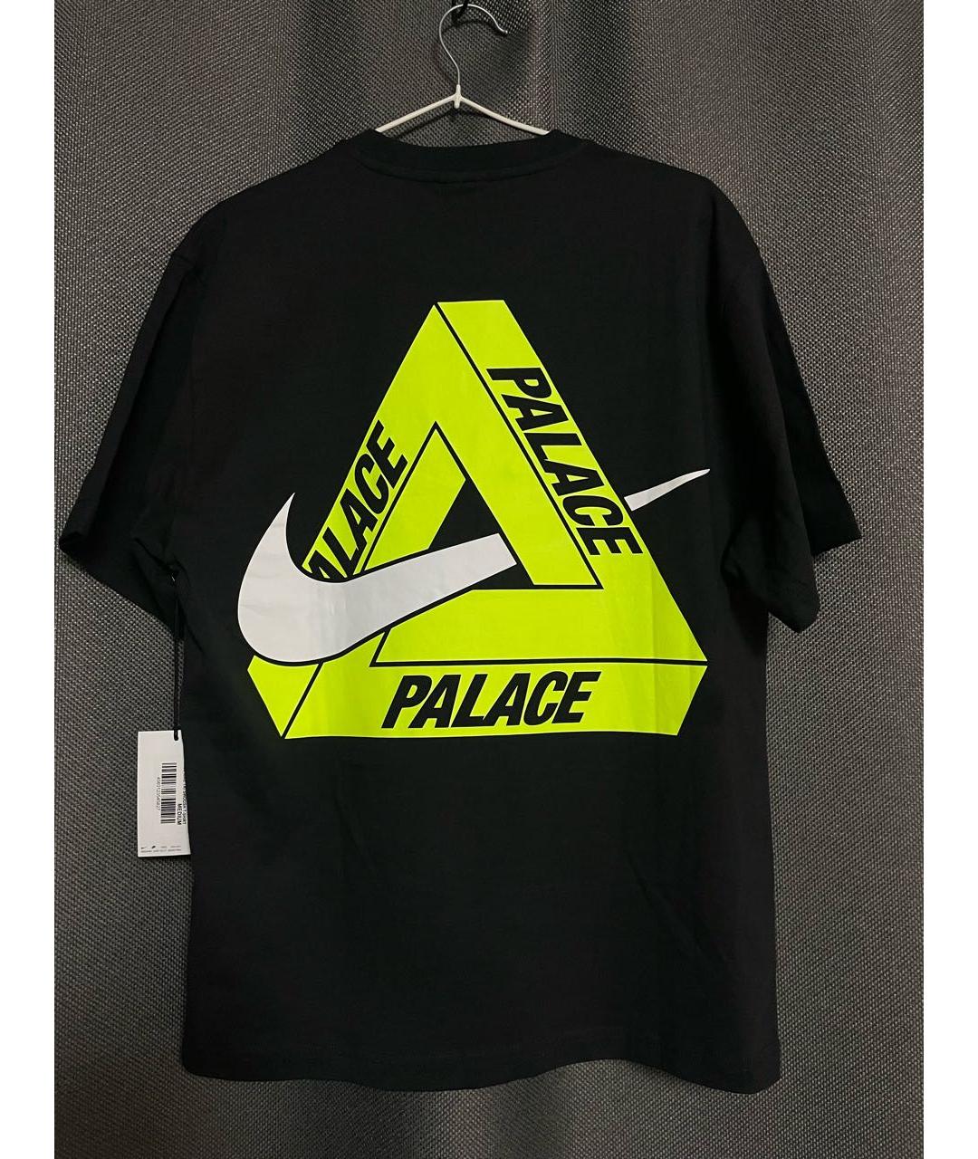 NIKE Черная хлопковая футболка, фото 2