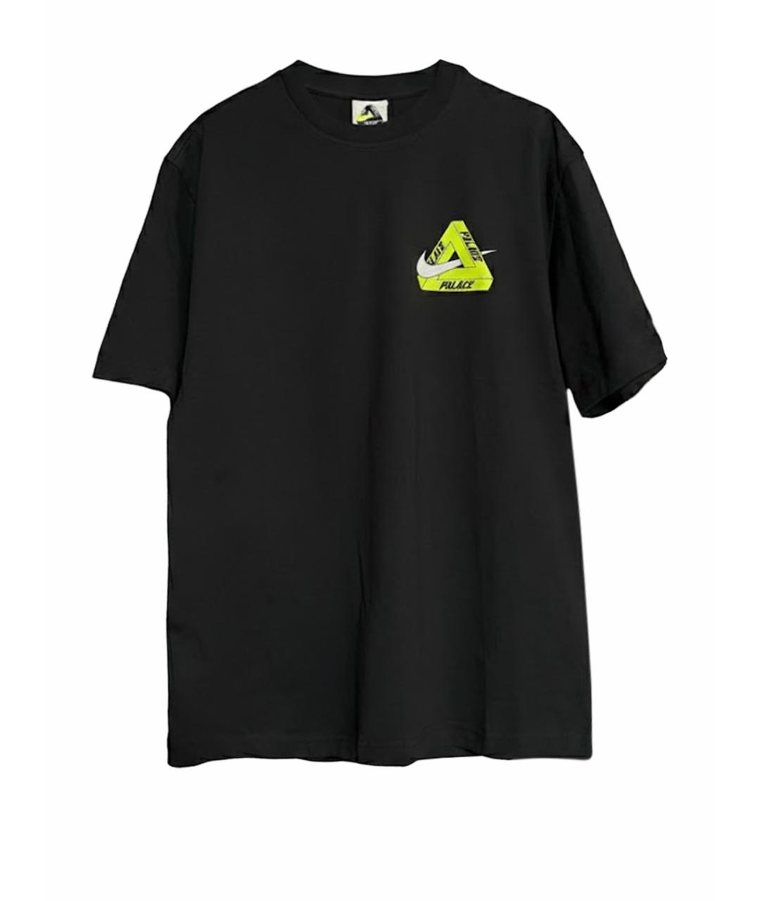 NIKE Черная хлопковая футболка, фото 1