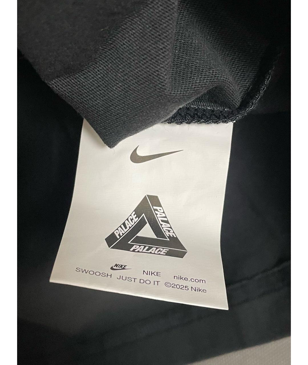 NIKE Черная хлопковая футболка, фото 5