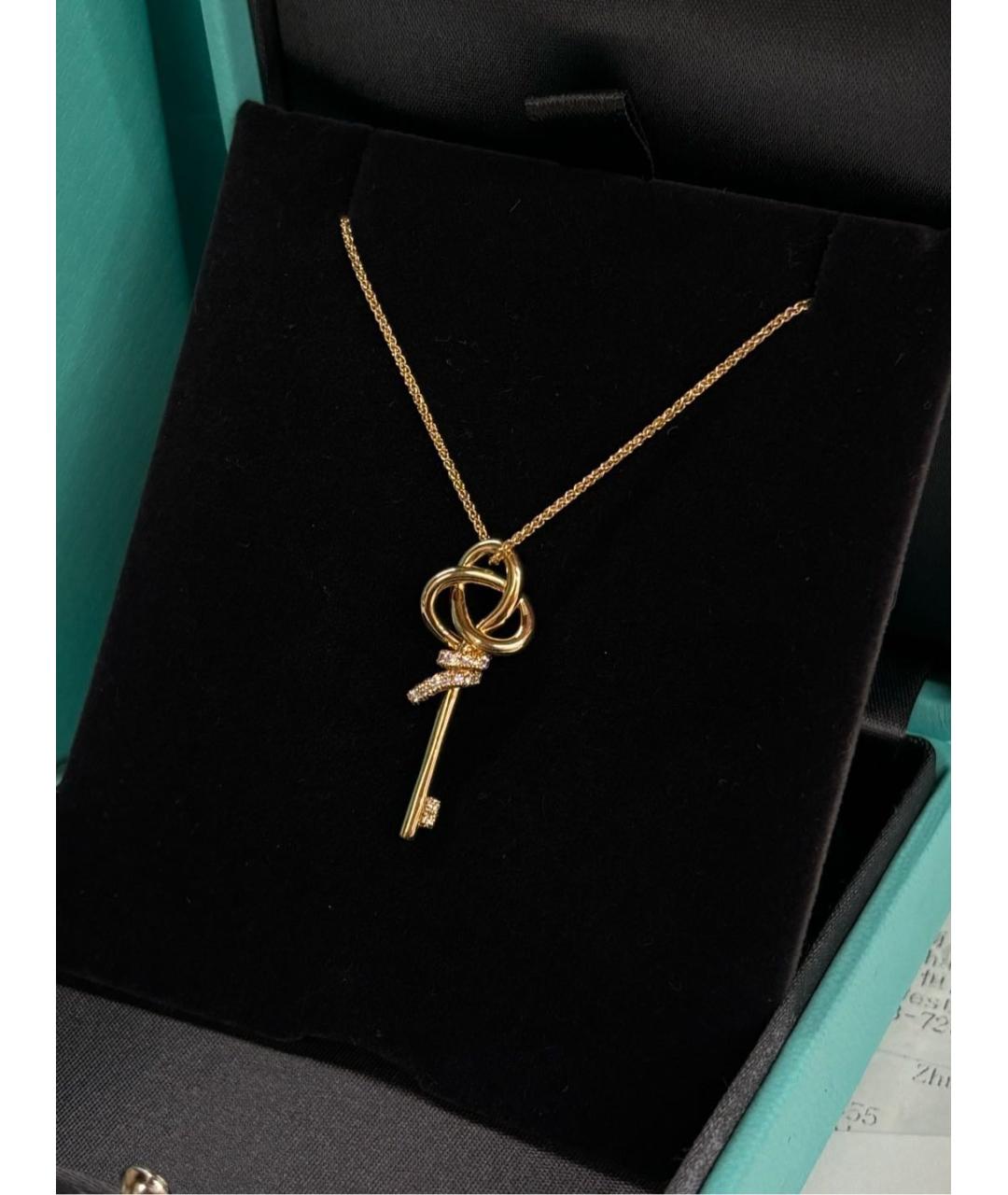 TIFFANY&CO Золотая подвеска из розового золота, фото 3