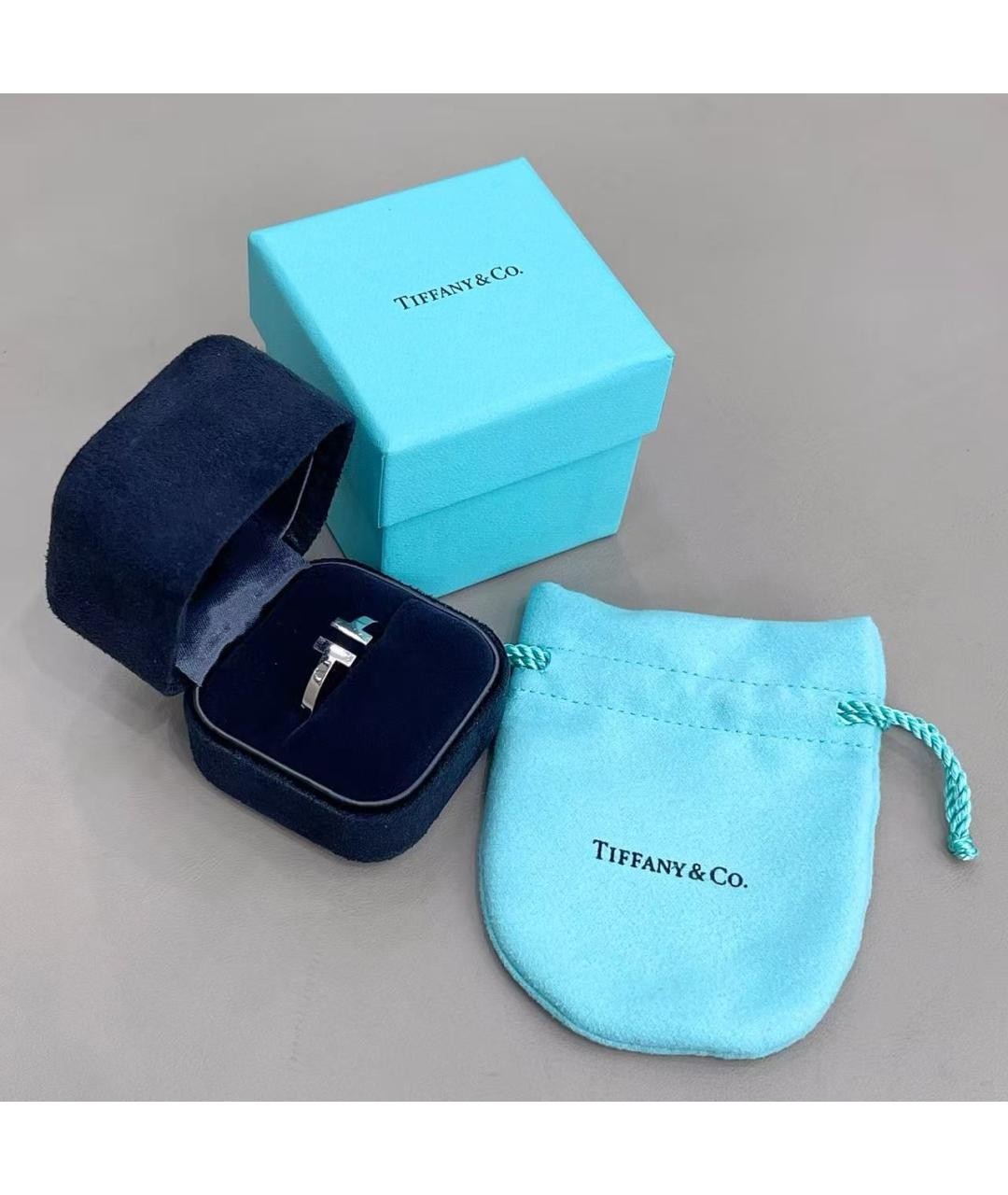 TIFFANY&CO Серебряное кольцо из белого золота, фото 3