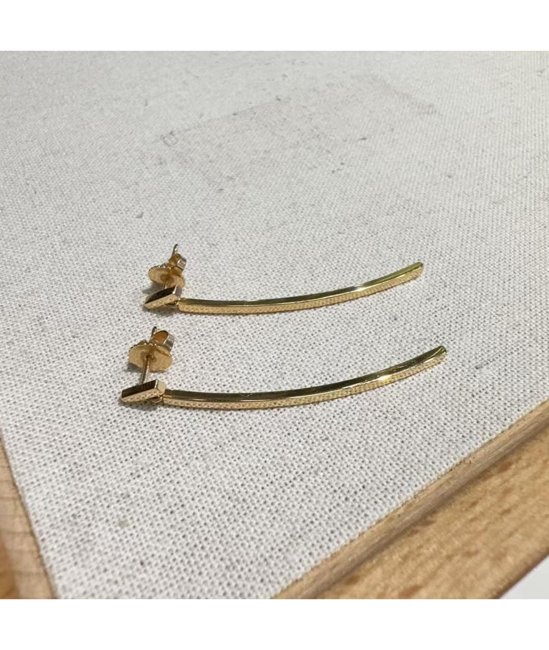 TIFFANY&CO Золотые серьги из розового золота, фото 2