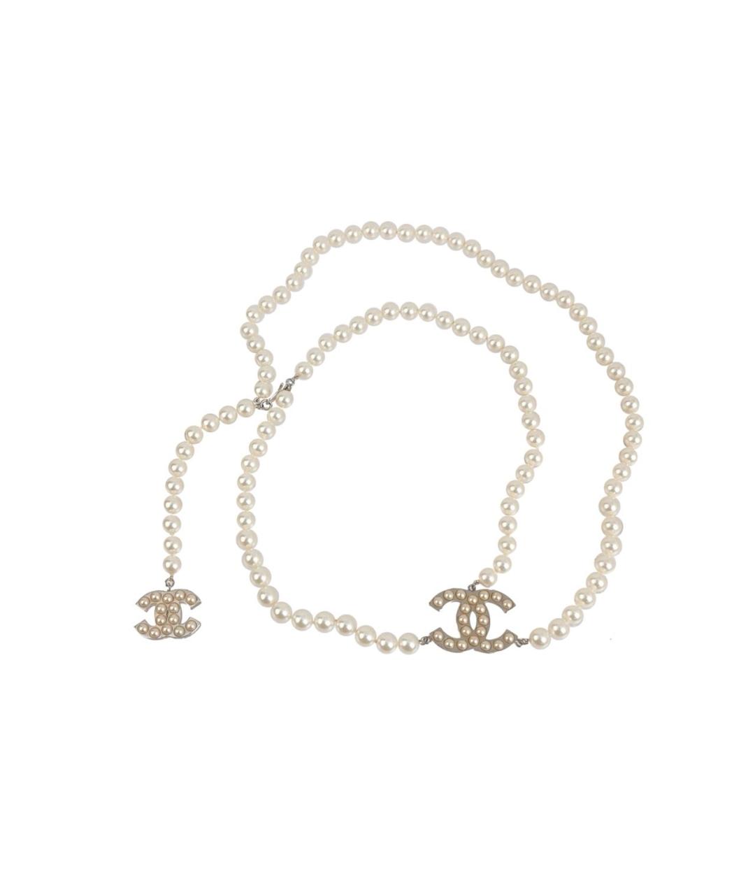 CHANEL Белый ремень, фото 7