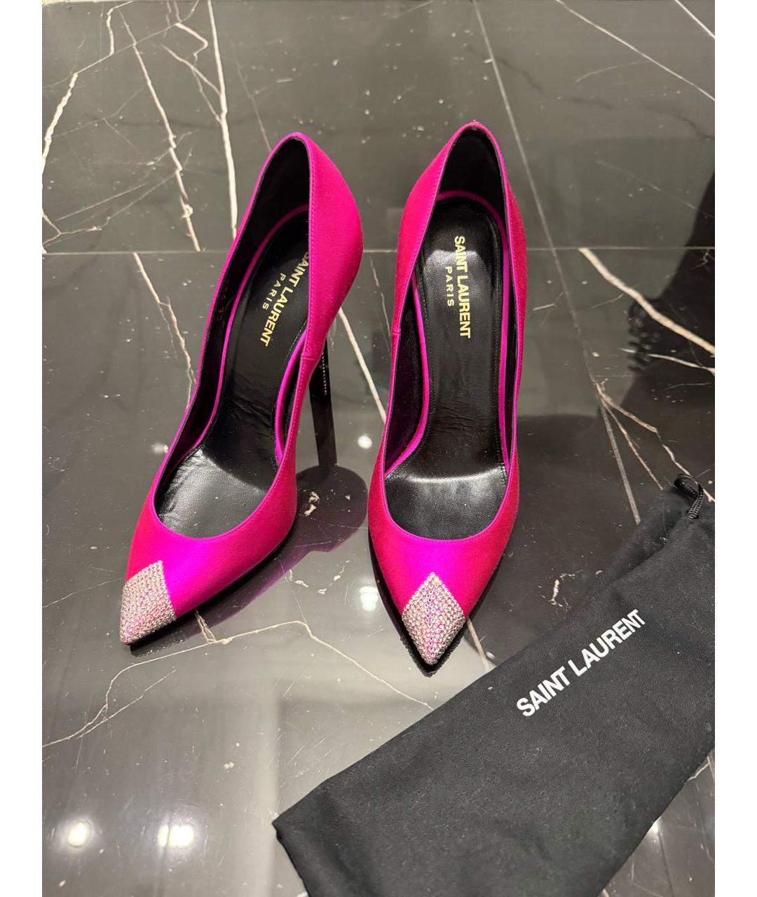 SAINT LAURENT Мульти туфли, фото 3