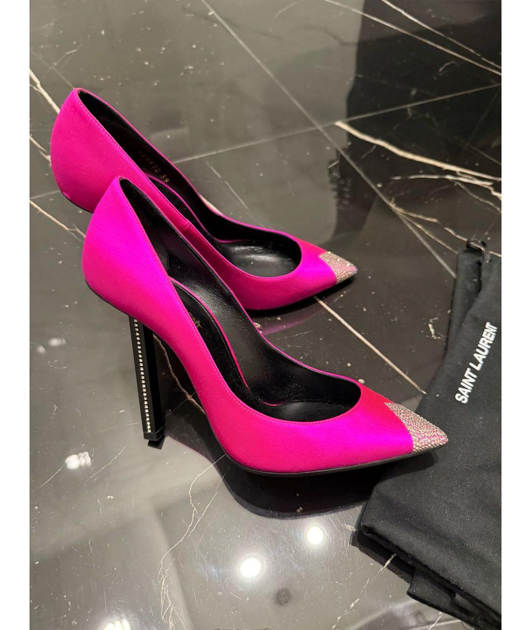 SAINT LAURENT Мульти туфли, фото 4