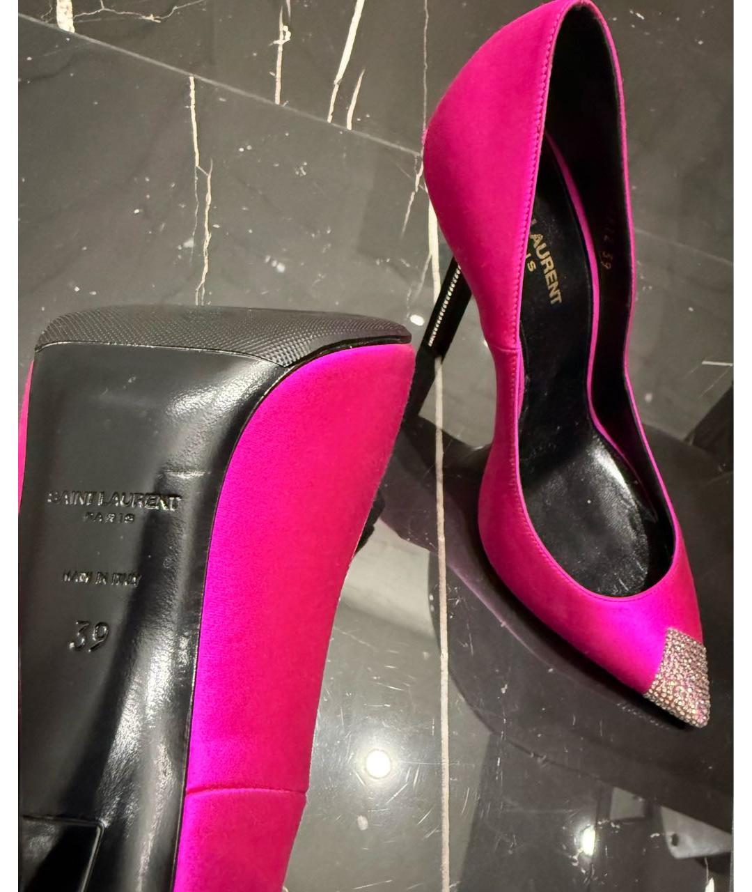 SAINT LAURENT Мульти туфли, фото 6