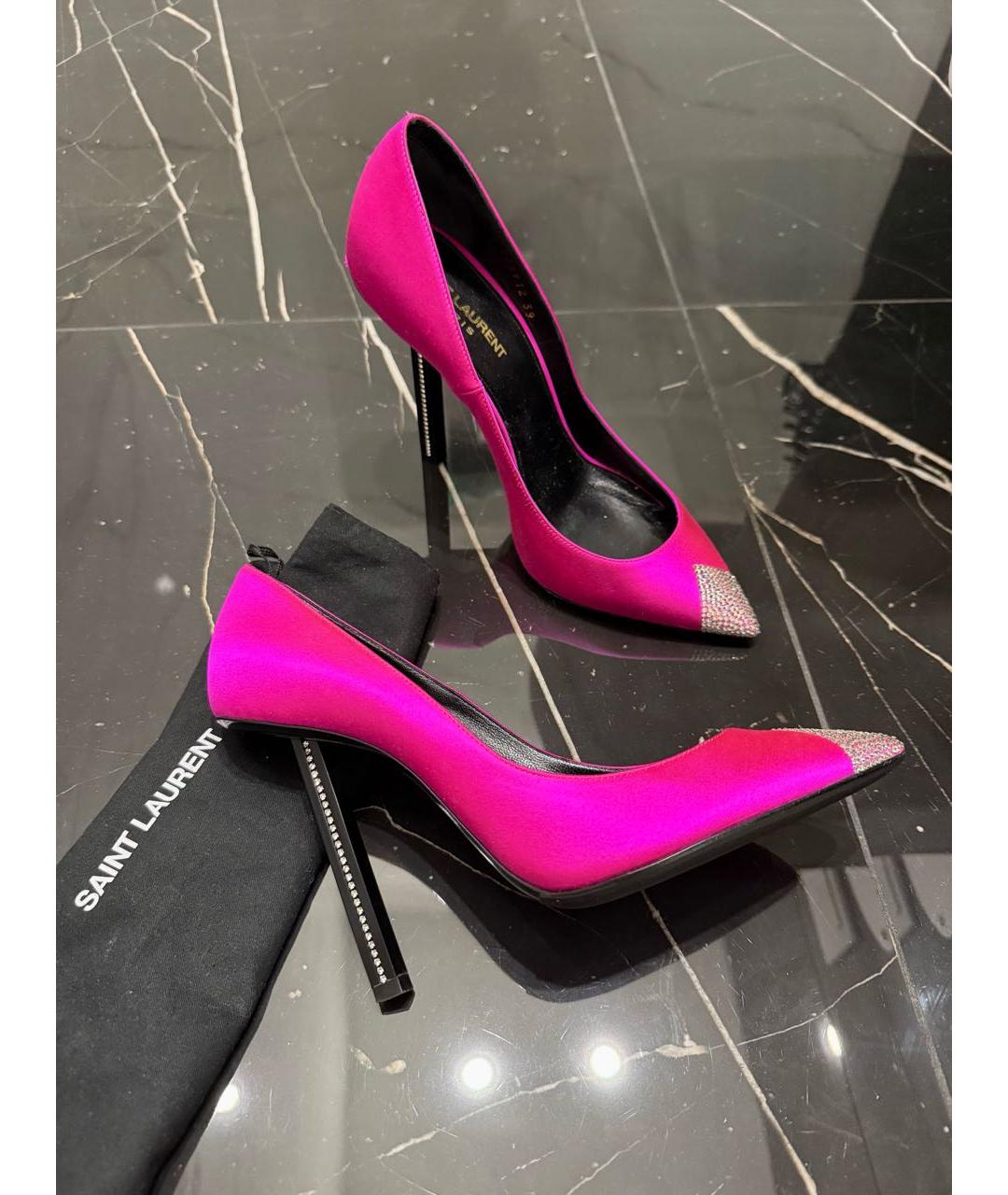 SAINT LAURENT Мульти туфли, фото 8