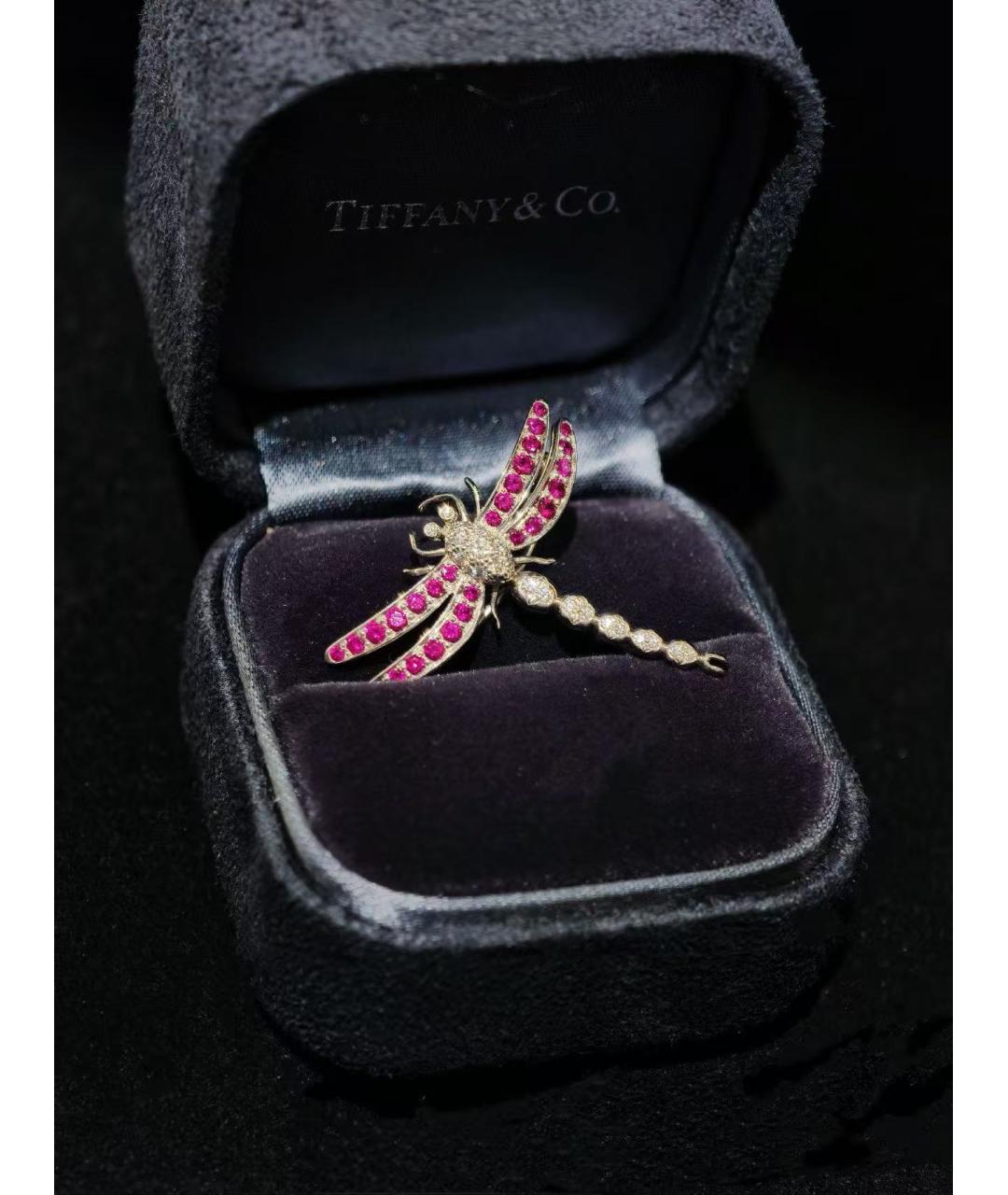 TIFFANY&CO Серебряная платиновая брошь, фото 4