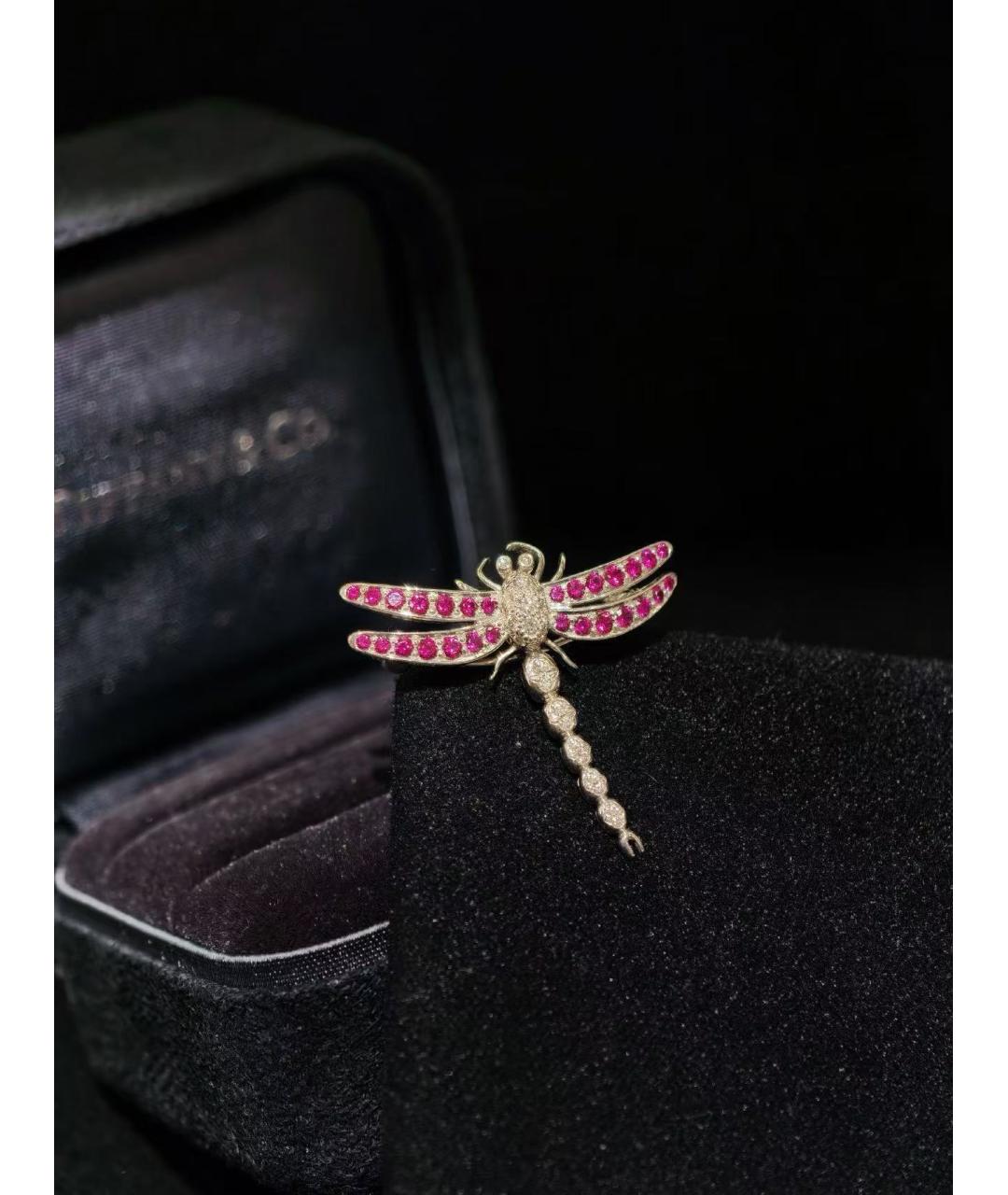 TIFFANY&CO Серебряная платиновая брошь, фото 5