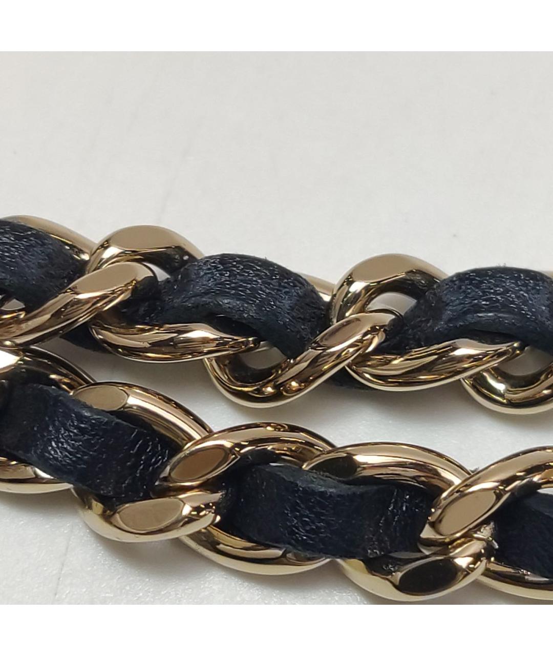 CHANEL Черная кожаная сумка через плечо, фото 7