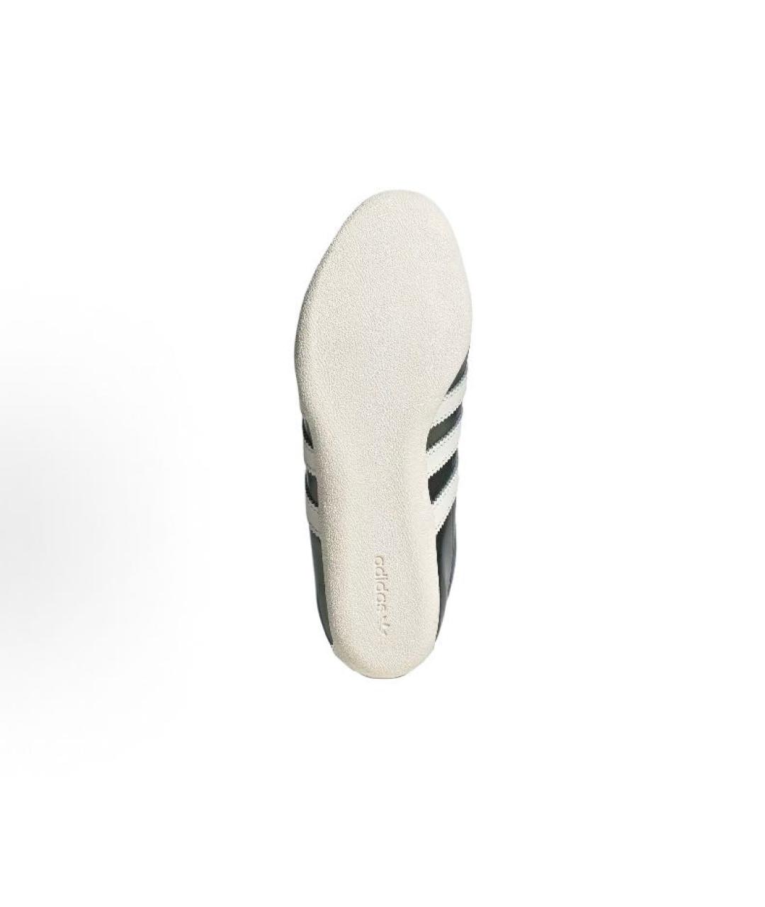 ADIDAS Фиолетовые кожаные низкие кроссовки / кеды, фото 4
