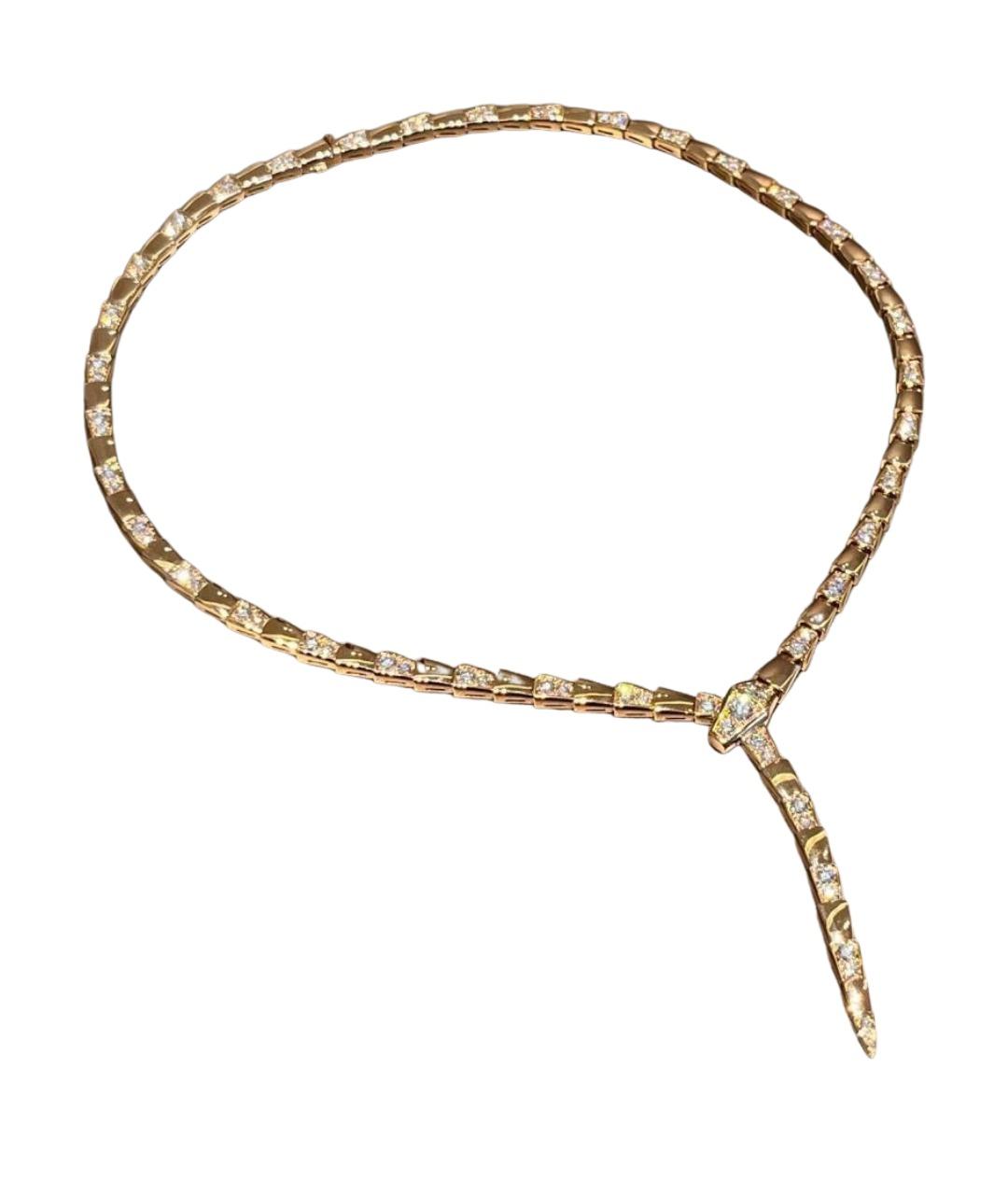 BVLGARI Золотое колье из розового золота, фото 1