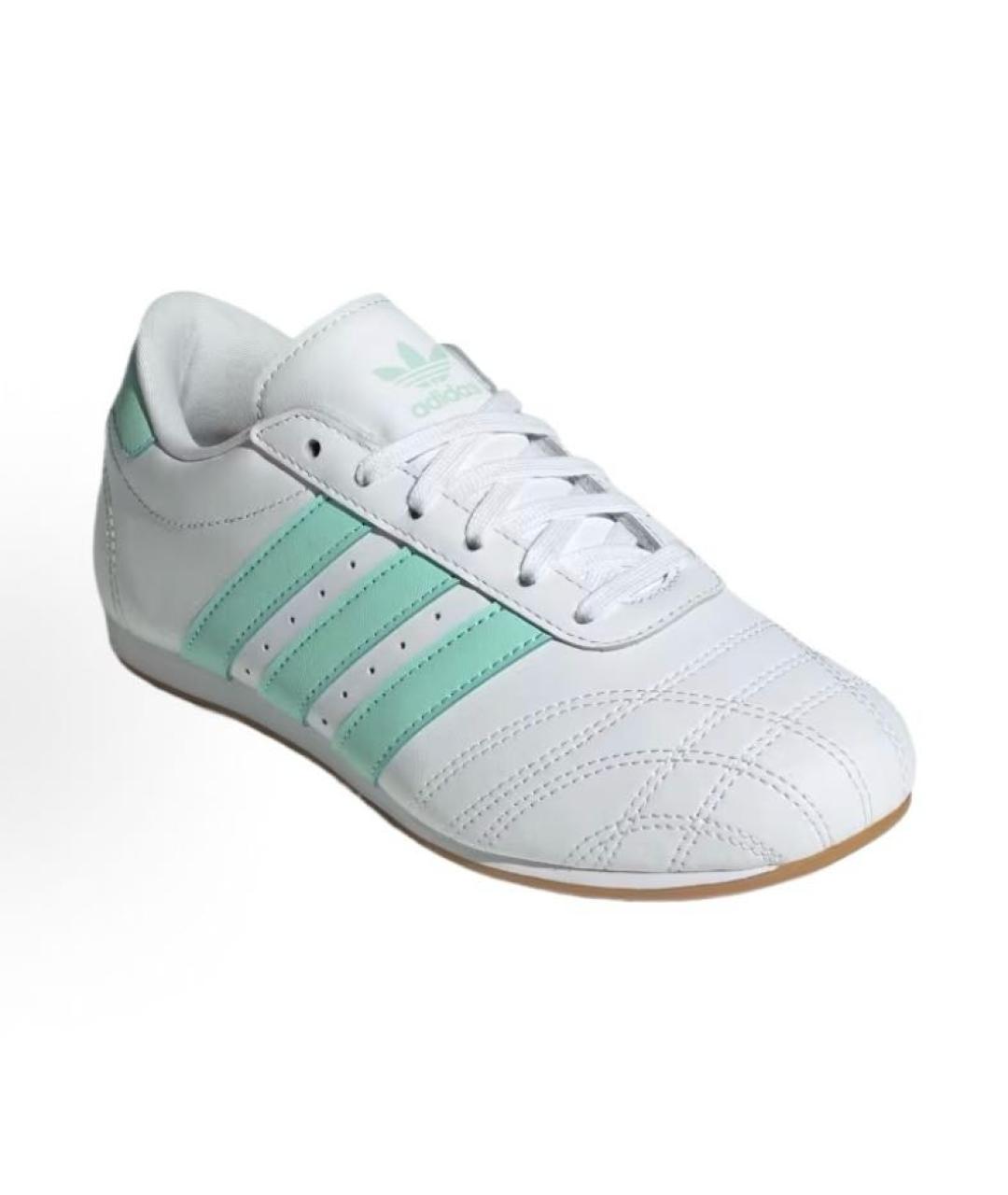 ADIDAS Белые кожаные низкие кроссовки / кеды, фото 4