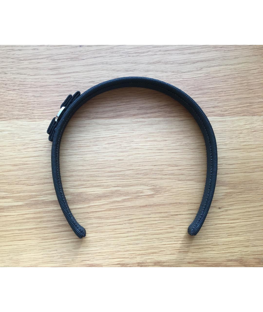 FERRAGAMO Черный ободок, фото 6