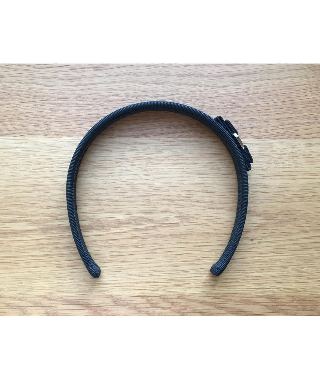 FERRAGAMO Черный ободок, фото 5