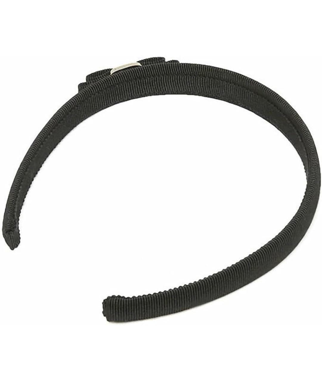 FERRAGAMO Черный ободок, фото 3