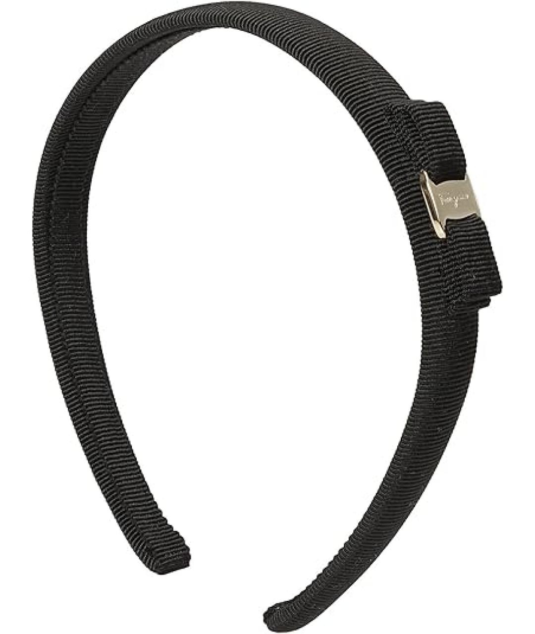 FERRAGAMO Черный ободок, фото 9