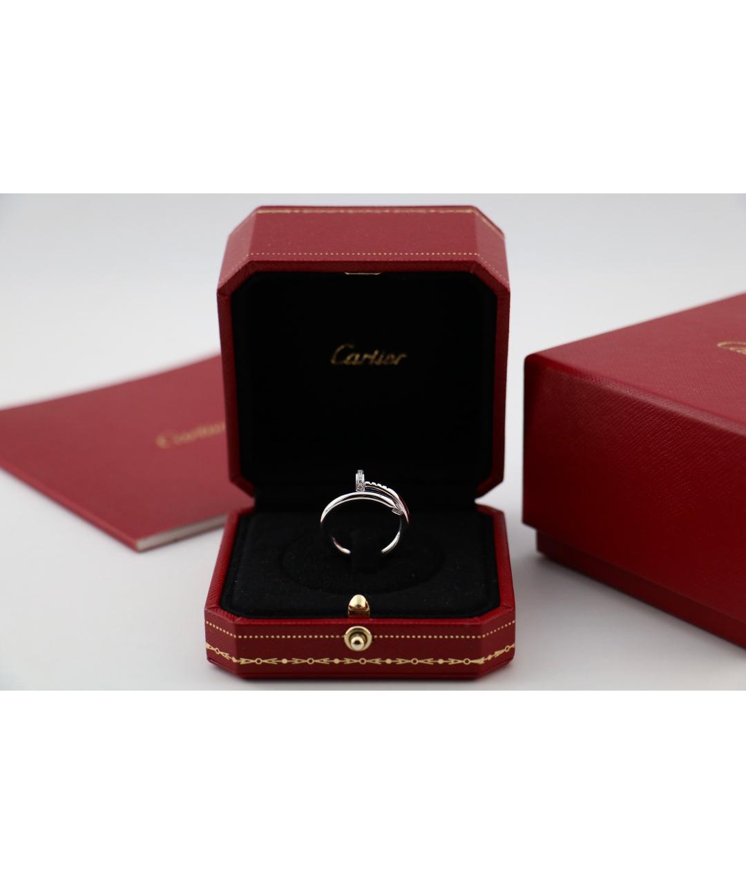 CARTIER Серебряное кольцо из белого золота, фото 2