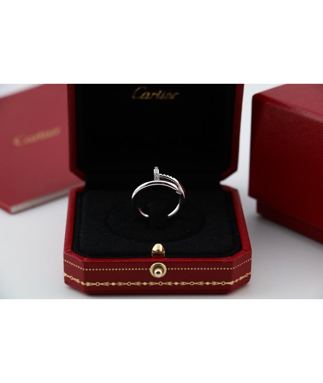 CARTIER Серебряное кольцо из белого золота, фото 3