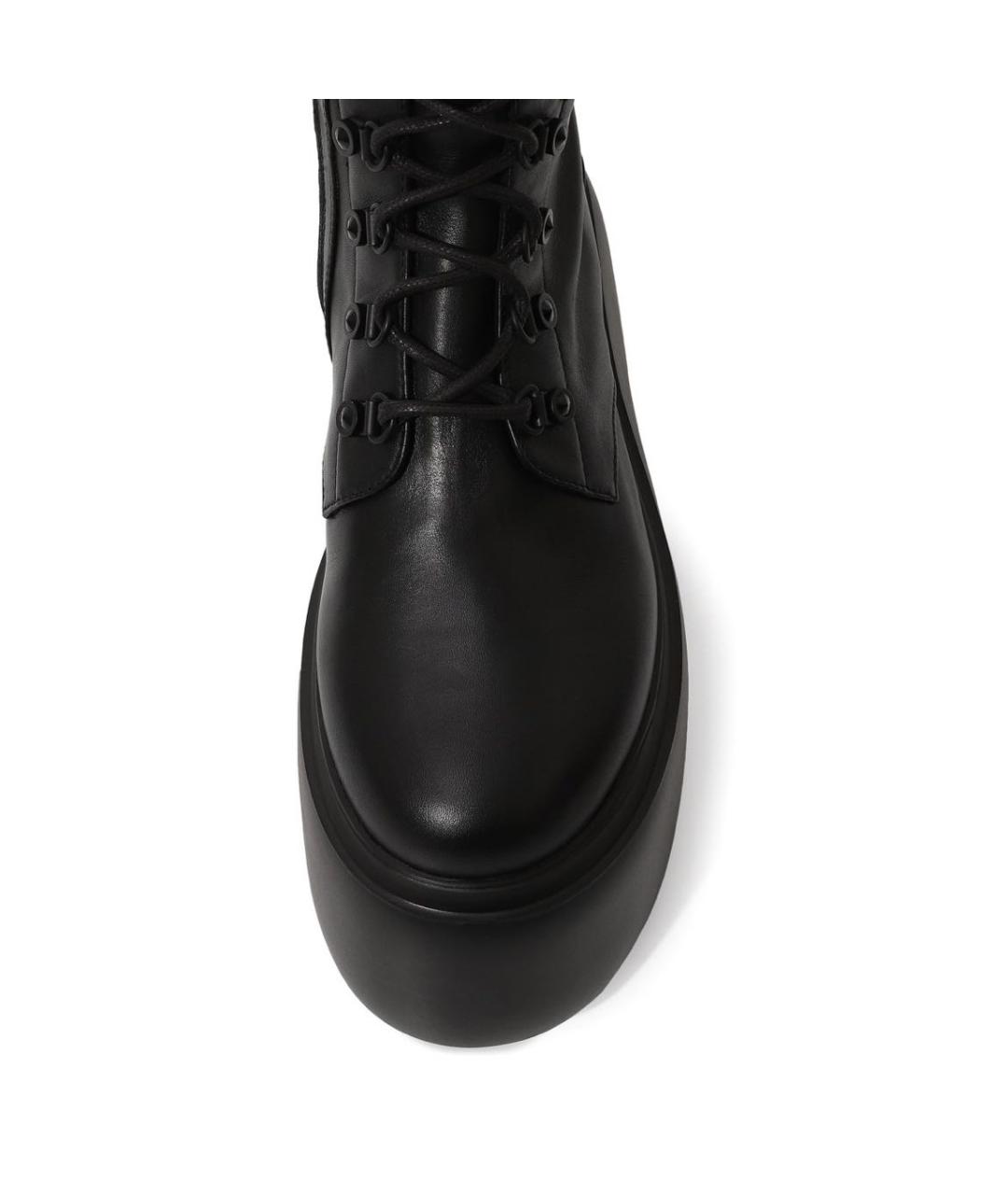 LE SILLA Черные кожаные ботинки, фото 4