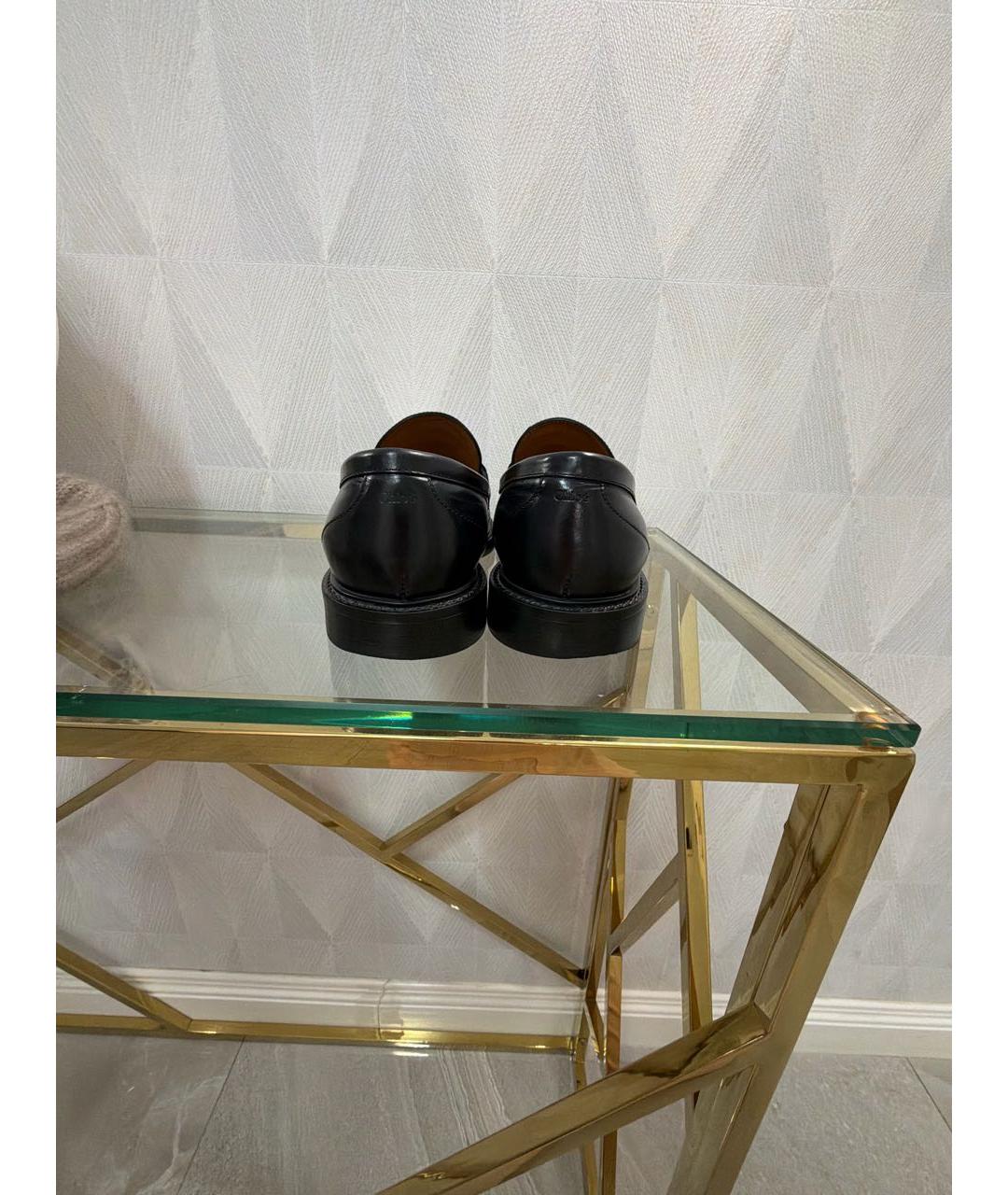 CHLOE Черные кожаные лоферы, фото 4