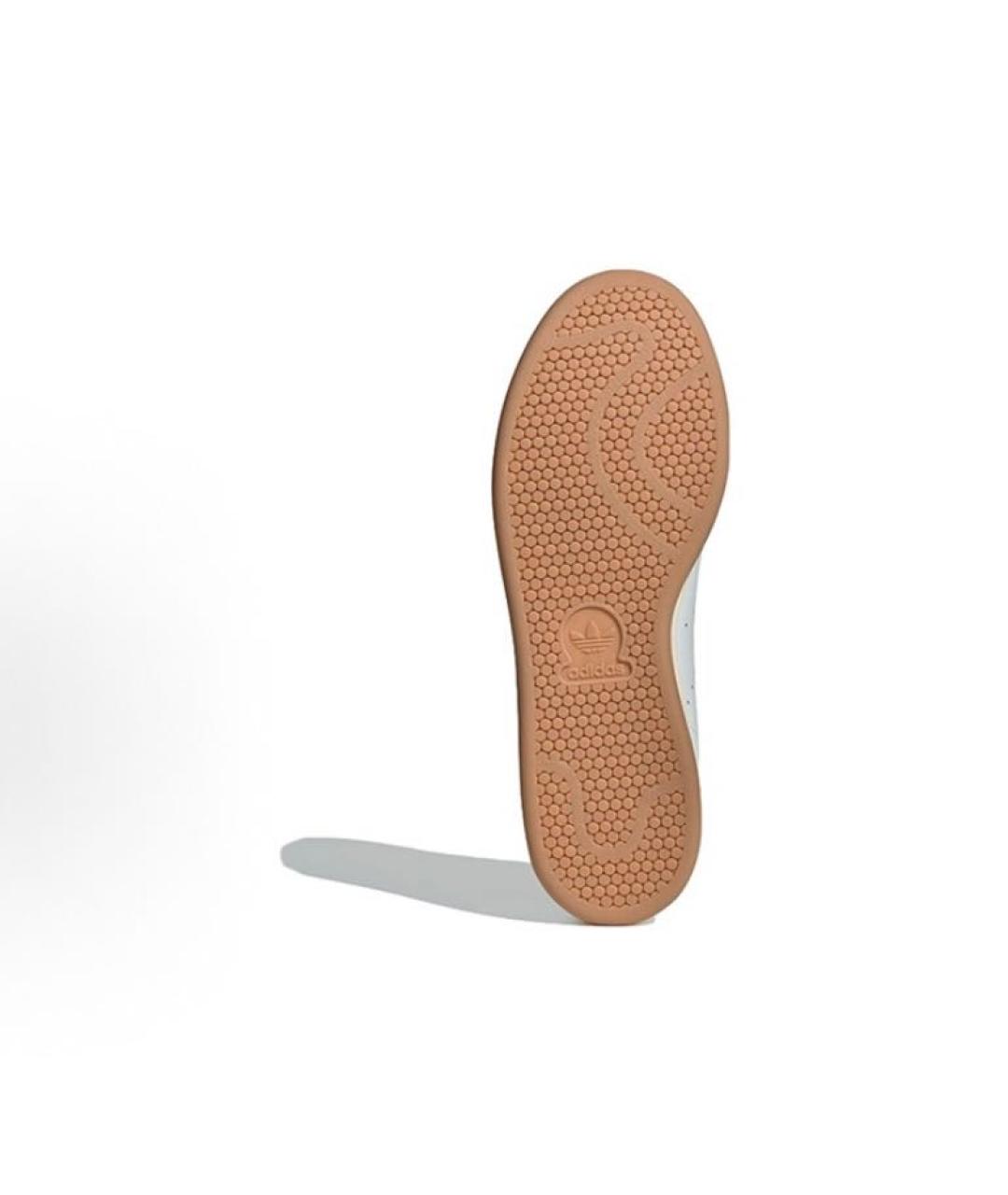 ADIDAS Белые кожаные низкие кроссовки / кеды, фото 6