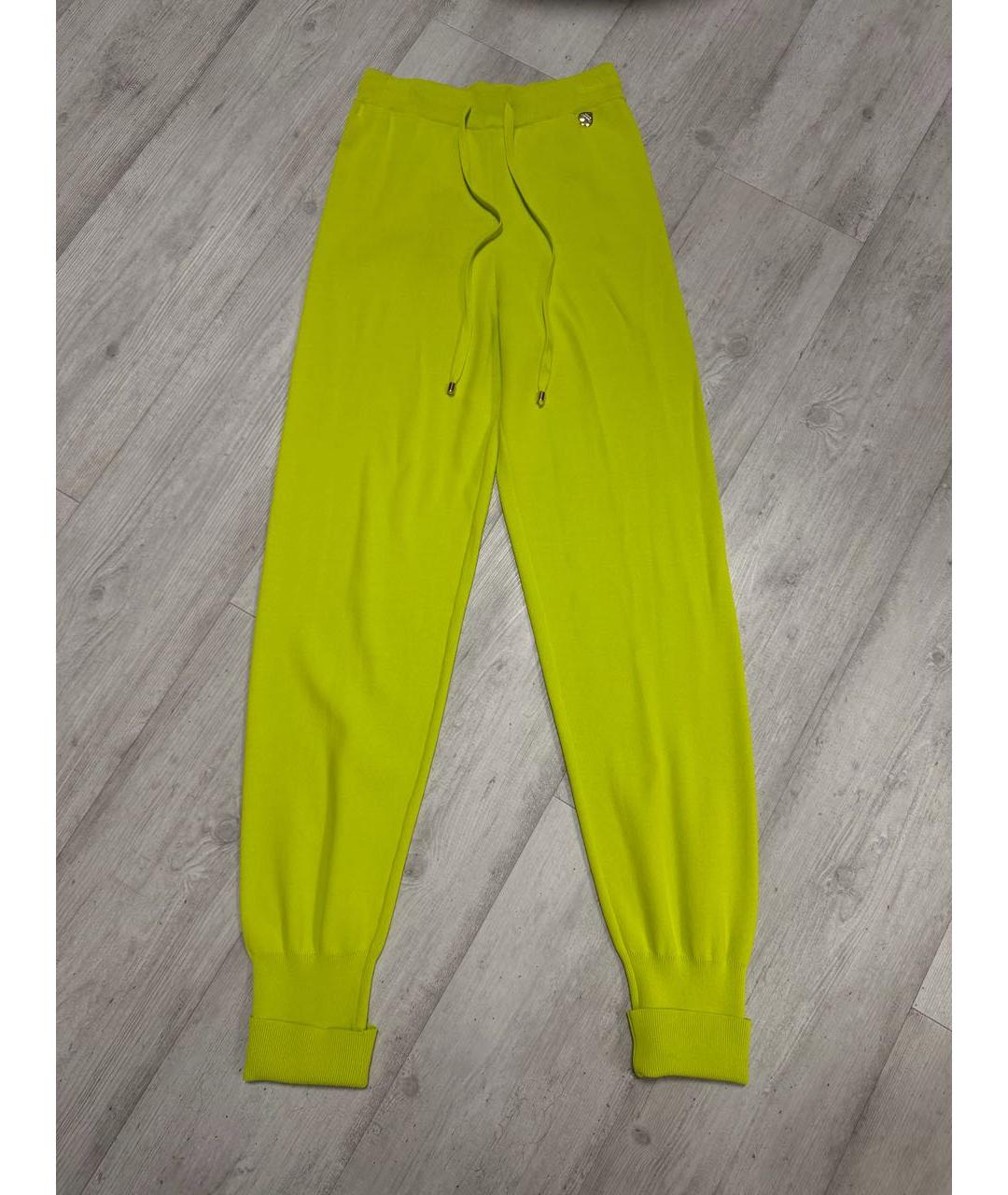 TWIN-SET Салатовые брюки узкие, фото 6
