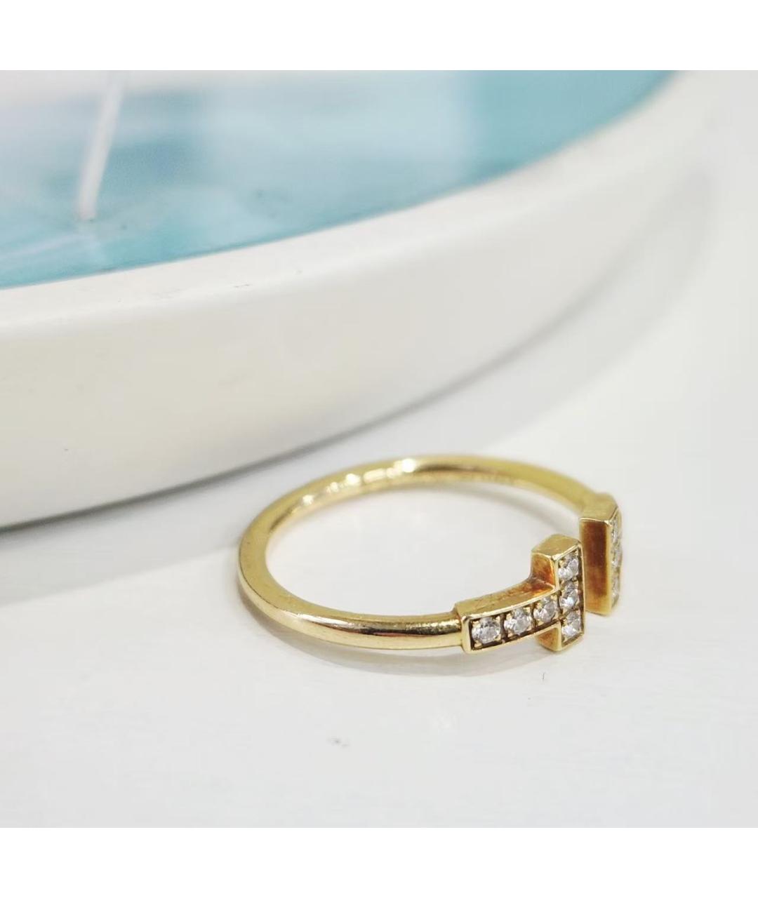 TIFFANY&CO Золотое кольцо из желтого золота, фото 4